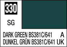 C-330 Dark Green BS381C/641 10ml