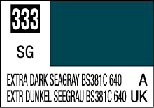 C-333 Extra Dark Seagray BS381C 640 10ml