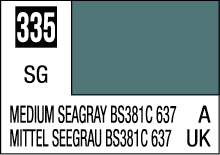 C-335 Medium Seagray BS381C 637 10ml