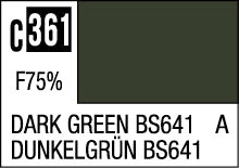 C-361 Dark Green BS641 10ml