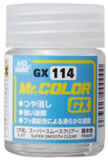 GX-114 Mr Color GX Super Smooth Clear Flat (18ml)