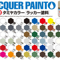 Tamiya 10ml Lacquer Paint LP-3 Flat Black